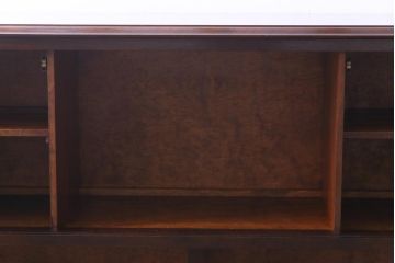 中古　ビンテージ　松本民芸家具　C型サイドボード(食器棚、キャビネット、収納棚、ヴィンテージ)(定価約70万円)(1)