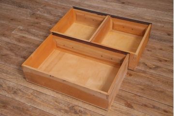 中古　ビンテージ　松本民芸家具　C型サイドボード(食器棚、キャビネット、収納棚、ヴィンテージ)(定価約70万円)(1)