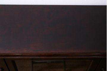 中古　ビンテージ　松本民芸家具　C型サイドボード(食器棚、キャビネット、収納棚、ヴィンテージ)(定価約70万円)(1)