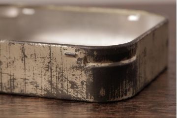 アンティーク雑貨　イギリスビンテージ　EXMOOR HUNT MIXTURE　パイプ煙草のティン缶(シガレットケース、タバコ缶)