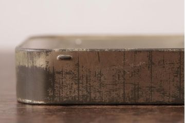 アンティーク雑貨　イギリスビンテージ　EXMOOR HUNT MIXTURE　パイプ煙草のティン缶(シガレットケース、タバコ缶)