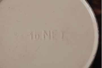 アンティーク雑貨　イギリスビンテージ　Dairy Crest　クロテッドクリームの缶(ティン缶、ブリキ缶)