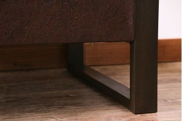 レトロ家具　ビンテージ　レトロな味わいを醸し出すアームソファ(1人掛けソファ)(3)