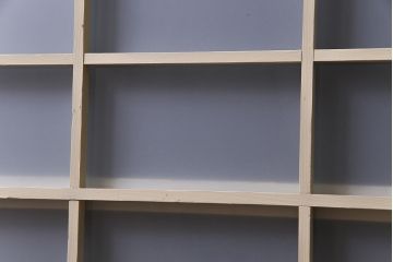 ペイント建具　温もり溢れるモカベージュのガラス戸1枚(引き戸、窓、建具)