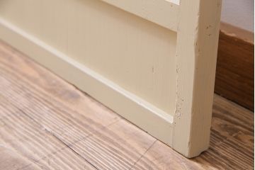 ペイント建具　温もり溢れるモカベージュのガラス戸1枚(引き戸、窓、建具)