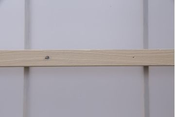 ペイント建具　温もり溢れるモカベージュのガラス戸1枚(引き戸、窓、建具)