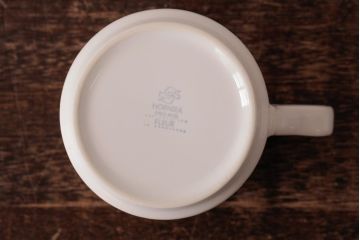 イギリスビンテージ　Hornsea(ホーンジー)　FLEUR(フルール)　淡い色合いが優しげなカップ&ソーサー2客セット(コーヒーカップ)(1)