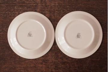 イギリスビンテージ　Hornsea(ホーンジー)　FLEUR(フルール)　淡い色合いが優しげなカップ&ソーサー2客セット(コーヒーカップ)(1)