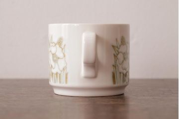 イギリスビンテージ　Hornsea(ホーンジー)　FLEUR(フルール)　カップ&ソーサー2客セット(コーヒーカップ)