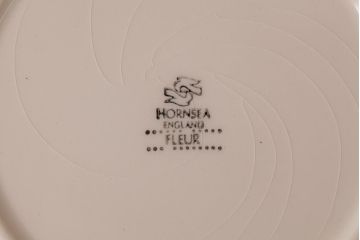 イギリスビンテージ　Hornsea(ホーンジー)　FLEUR(フルール)　カップ&ソーサー2客セット(コーヒーカップ)
