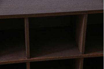 アンティーク家具　和製アンティーク　学校ロッカーをリメイクした脚付きマス目棚(ロッカー、収納棚、下駄箱、本棚)