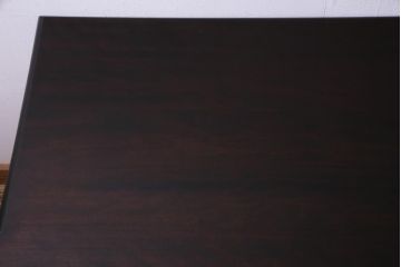 ビンテージ　松本民芸家具　T型　クラシカルなデザインがシック雰囲気漂う片袖机(デスク、在宅ワーク、在宅用作業台)(定価約37万円)