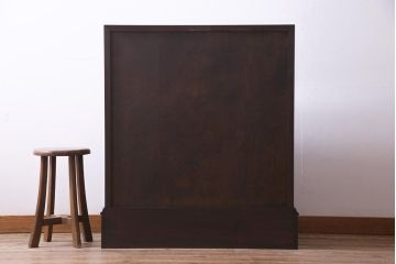 中古　松本民芸家具　高島屋記念モデル　M型ビューロー(ライティングビューロー、デスク、在宅ワーク、在宅用)(定価約30万円)(1)