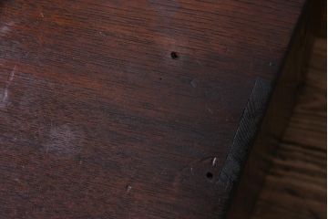 アンティーク家具　栓材製　落ち着いた雰囲気の上質なマガジンラック(本立て、収納)