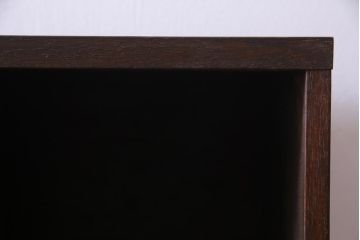アンティーク家具　和製アンティーク　学校ロッカーをリメイクした脚付き3×7マス目棚(ロッカー、収納棚、下駄箱、本棚)