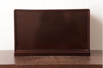 アンティーク家具　和製アンティーク　蒔絵が場を華やがせる素朴な小引き出し(小物収納)