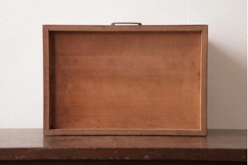 アンティーク家具　和製アンティーク　蒔絵が場を華やがせる素朴な小引き出し(小物収納)