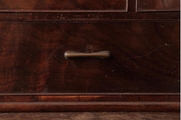 アンティーク家具　日本製　桑材　至れり尽くせりの収納スペースがうれしいソーイングボックス(裁縫箱、小引き出し)