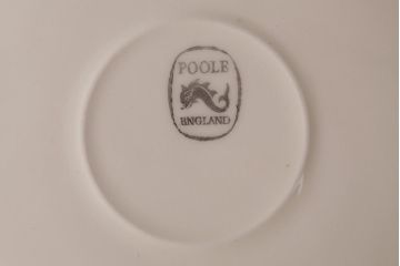 イギリスビンテージ　Poole Pottery(プール・ポタリー)　Twintone(ツイントーン)　カップ&ソーサー2客セット