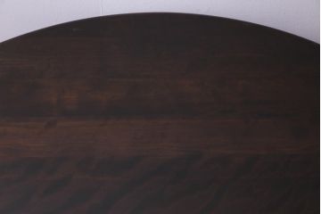 中古　北海道民芸家具　特注品　特大サイズが目を惹く円卓(座卓、ちゃぶ台)