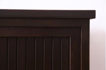 ラフジュ工房オリジナル　5尺　格子が上品な引き戸を利用したサイドボード(戸棚、収納棚)