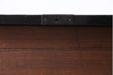 アンティーク家具　和製アンティーク　コントラストが味わい深い松本衣装箪笥(時代箪笥、和タンス)