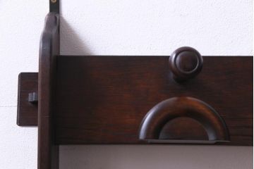 アンティーク雑貨　ビンテージ　和洋折衷の空間に取り入れられる民芸ウォールフック(壁掛けフック)