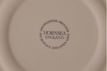 イギリスビンテージ　Hornsea(ホーンジー)　トリオ2客セット(カップ&ソーサー、プレート)