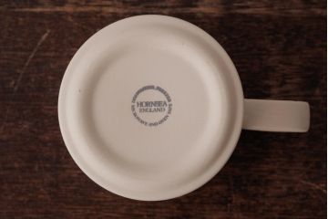 イギリスビンテージ　Hornsea(ホーンジー)　トリオ2客セット(カップ&ソーサー、プレート)