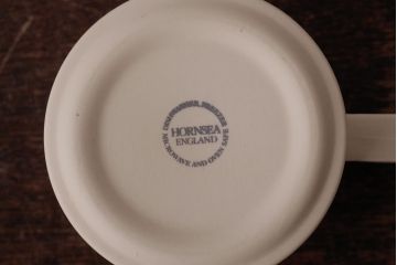 イギリスビンテージ　Hornsea(ホーンジー)　トリオ2客セット(カップ&ソーサー、プレート)