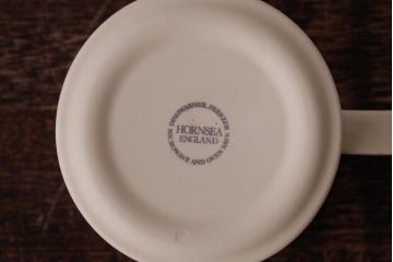 イギリスビンテージ　Hornsea(ホーンジー)　トリオ2客セット(カップ&ソーサー、プレート)(1)