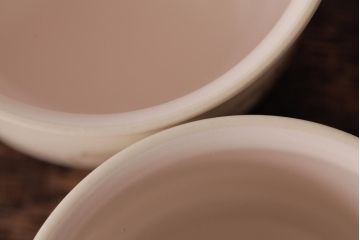 イギリスビンテージ　Hornsea(ホーンジー)　トリオ2客セット(カップ&ソーサー、プレート)(2)