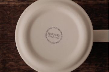 イギリスビンテージ　Hornsea(ホーンジー)　トリオ3客セット(カップ&ソーサー、プレート)