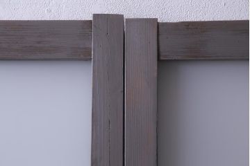 ペイント建具　すりガラス・ダイヤガラス・色ガラス　落ち着いた淡い色味が取り入れやすいガラス戸2枚セット(引き戸)