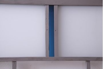 ペイント建具　すりガラス・ダイヤガラス・色ガラス　落ち着いた淡い色味が取り入れやすいガラス戸2枚セット(引き戸)