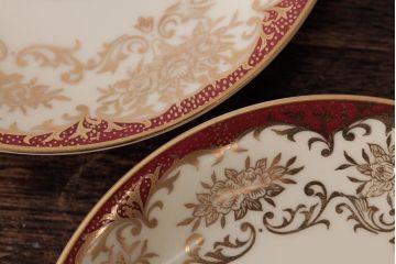 ノリタケ(Noritake、則武、日陶)　マルキ印　エレガントなデザインが魅力のカップ&ソーサー2客セット