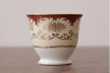 ノリタケ(Noritake、則武、日陶)　マルキ印　エレガントなデザインが魅力のカップ&ソーサー2客セット(1)