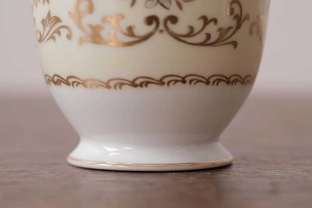 ノリタケ(Noritake、則武、日陶)　マルキ印　エレガントなデザインが魅力のカップ&ソーサー2客セット(1)