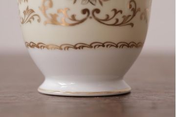 ノリタケ(Noritake、則武、日陶)　マルキ印　エレガントなデザインが魅力のカップ&ソーサー2客セット(1)