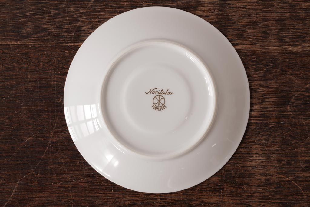 ノリタケ(Noritake、則武、日陶)　マルキ印　エレガントなデザインが魅力のカップ&ソーサー2客セット(1)