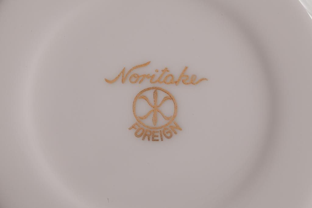 ノリタケ(Noritake、則武、日陶)　マルキ印　エレガントなデザインが魅力のカップ&ソーサー2客セット(1)