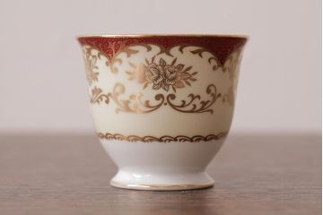 ノリタケ(Noritake、則武、日陶)　マルキ印　エレガントなデザインが魅力のカップ&ソーサー2客セット(2)