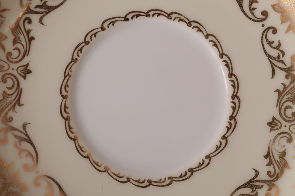 ノリタケ(Noritake、則武、日陶)　マルキ印　エレガントなデザインが魅力のカップ&ソーサー2客セット(2)