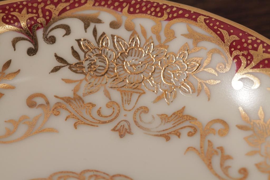 ノリタケ(Noritake、則武、日陶)　マルキ印　エレガントなデザインが魅力のカップ&ソーサー2客セット(2)