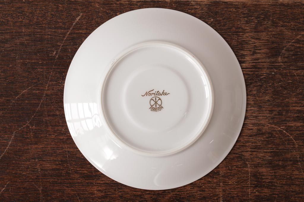 ノリタケ(Noritake、則武、日陶)　マルキ印　エレガントなデザインが魅力のカップ&ソーサー2客セット(2)