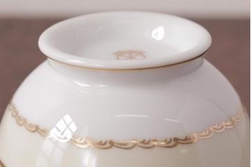 ノリタケ(Noritake、則武、日陶)　海外(英国)輸出品　マルキ印　シュガーポット・ミルクポット(シュガーボウル、洋食器)
