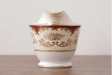 ノリタケ(Noritake、則武、日陶)　海外(英国)輸出品　マルキ印　シュガーポット・ミルクポット(シュガーボウル、洋食器)