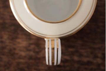 ノリタケ(Noritake、則武、日陶)　海外(英国)輸出品　マルキ印　シュガーポット・ミルクポット(シュガーボウル、洋食器)