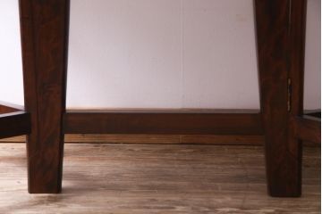 中古　民芸家具　スタイリッシュな佇まいが魅力のバタフライテーブル(ダイニングテーブル、食卓)