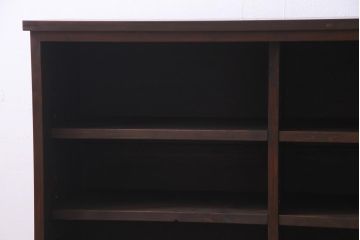 ラフジュ工房オリジナル　箪笥の引き戸を利用した和モダンなサイドボード(戸棚、収納棚)